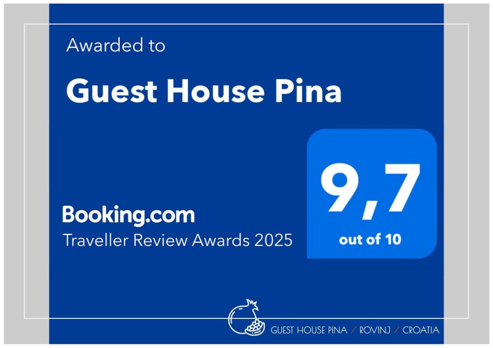 Guest House Pina Ровин Екстериор снимка